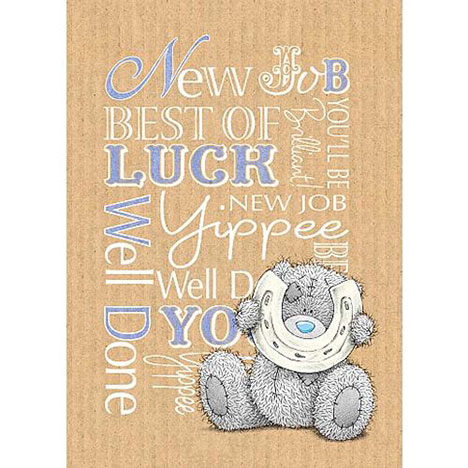 New Job Me to You Bear Card £1.79